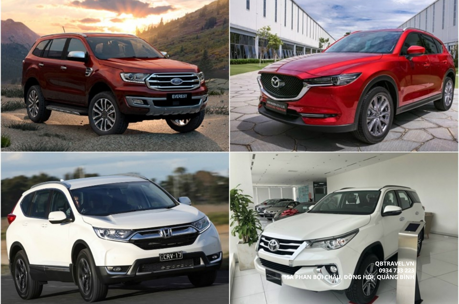 Du khách cần lựa chọn được một dòng xe 7 chỗ ưng ý