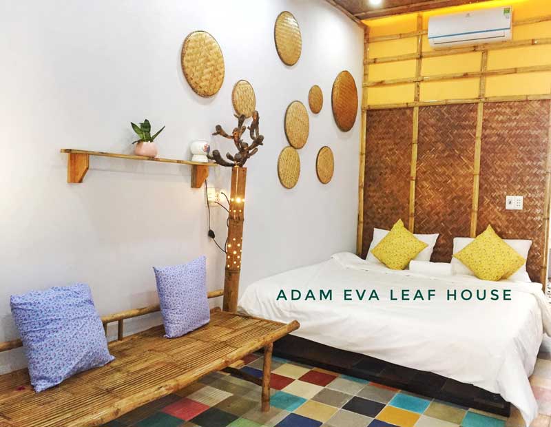 Phòng ngủ tại Adam Eva Leaf House