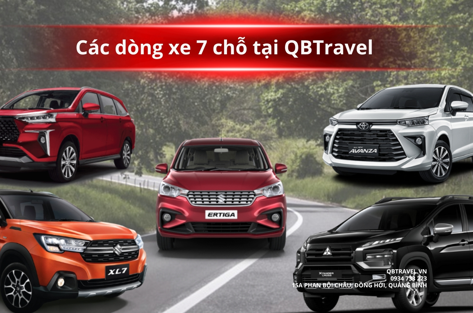 Nhiễu mẫu xe 7 chỗ cho khách hàng lựa chọn